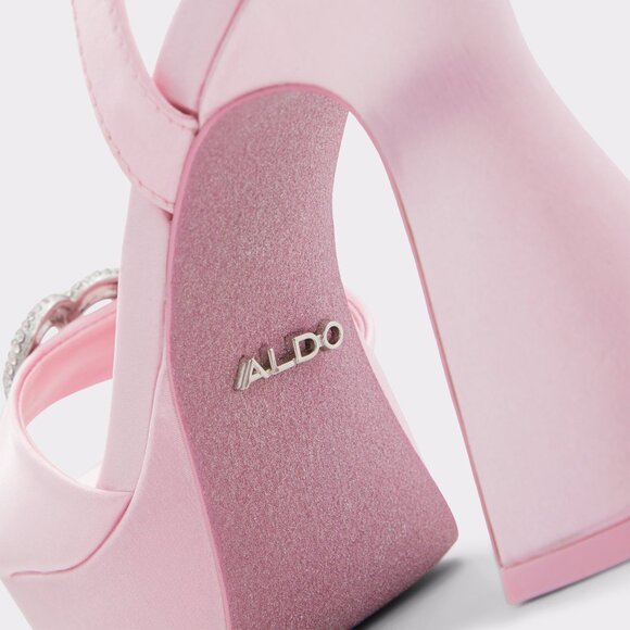 Barbie X Aldo Barbiepltfm Platform Sandal High Heels Pink - LIMITED - SIZE: 7 US - Picture 5 of 5